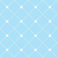 White Square Diamond Grid Light Blue Background. Classic Minimal Pattern Texture Background. vector