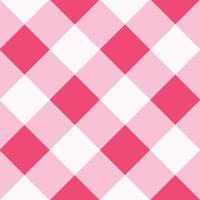 Pink White Diamond Chessboard Background vector