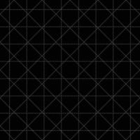White Dash Square and Diamond Seamless on Black Background vector