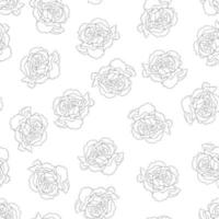 Carnation Outline Background vector