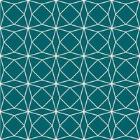 Green Teal Geometric Paper Pattern Seamless Background vector