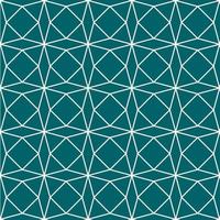 Green Teal Geometric Paper Pattern Seamless Background vector