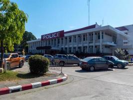 CHIANG MAI THAILAND11 JANUARY 2020Chiang Mai Police Station. on CHIANG MAI THAILAND11 JANUARY 2020 photo