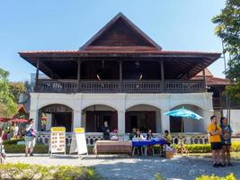 centro de arquitectura lanna facultad de arquitectura chiang mai tailandia11 de enero de 2020exhibición e investigación de información sobre la historia de la arquitectura lanna.edificios de más de 120 años. foto