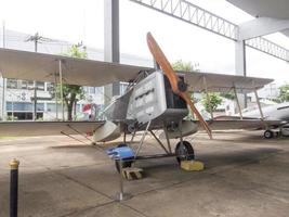 Royal Thai Air Force Museum BANGKOKTHAILAND18 AUGUST 2018 The exterior of the aircraft has many large aircraft. To learn more closely. on18 AUGUST 2018 in Thailand. photo