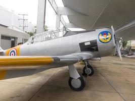 Royal Thai Air Force Museum BANGKOKTHAILAND18 AUGUST 2018 The exterior of the aircraft has many large aircraft. To learn more closely. on18 AUGUST 2018 in Thailand. photo