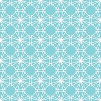 Lotus Leaf Light Green Geometric Pattern Seamless vector