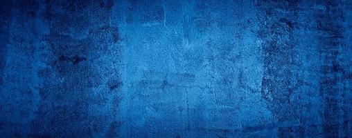 Fondo de textura de pared de hormigón de cemento abstracto azul oscuro foto