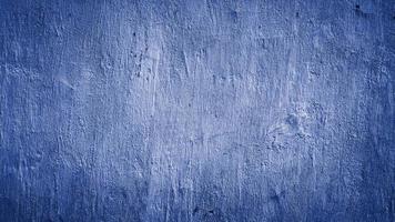 Fondo de textura de pared de hormigón de cemento abstracto de viñeta azul foto