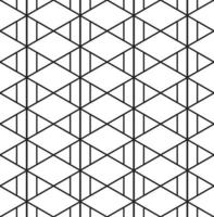 Triangle Aztec Pattern Seamless Background vector
