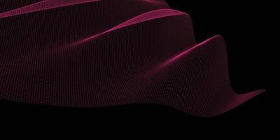 fondo abstracto de onda de malla 3d. estilo de tecnología futurista. fondo elegante para presentaciones de negocios. foto