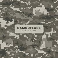 Seamless Army Camouflage Pattern vector