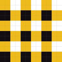 Lines Dots Yellow Black White Chessboard Background vector