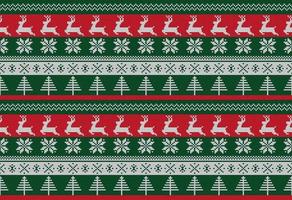 Sweater knitting patterns vector