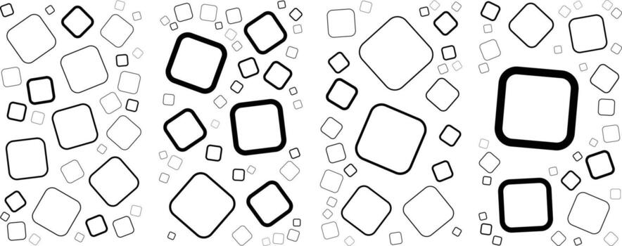 Textura geométrica de patrones creativos mínimos modernos. vector