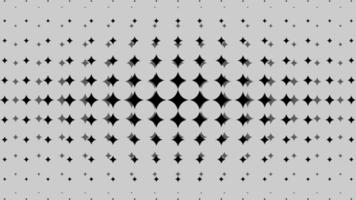 The diamonds pattern halftones on grey background vector