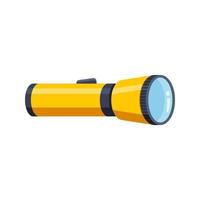 vector flashlight isolated on white background