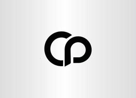 Initial Letter Logo Cp, Pc