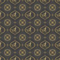 Luxury Golden ornamental seamless Pattern vector