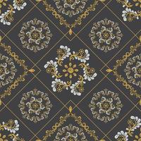 Luxury Golden ornamental seamless Pattern vector