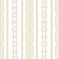 Vintage golden ornamental seamless pattern vector
