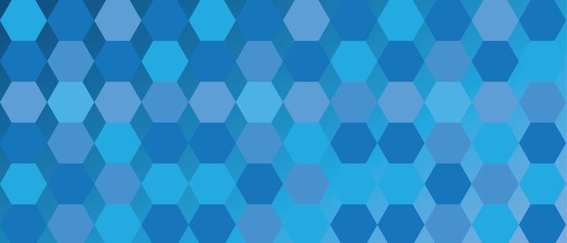 Geometric shining pattern with hexagon vector