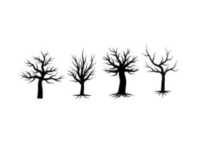 Dead tree icon design template vector isolated