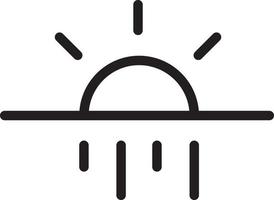 Cloud forecast  rainy warm  weather icon vector