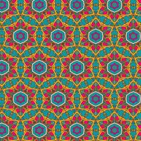 colourful mandala pattern design background vector