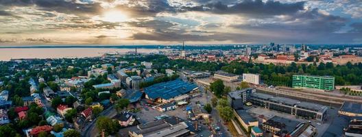 Main railways station near city center in Tallinn photo