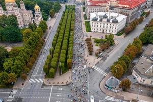 People running the International Rimi Riga Marathon photo