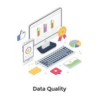 Data Quality Concepts vector