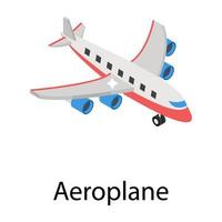 Trendy Aeroplane Concepts vector