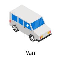 Trendy Van Concepts vector