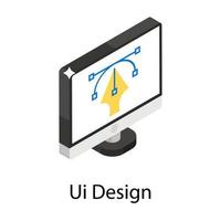 Ui Design Concepts vector