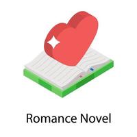 Romantic Novel Concepts vector