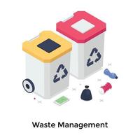 Waste Management Concepts vector