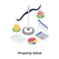 Property Value Concepts vector