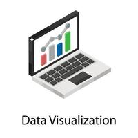 conceptos de visualización de datos vector