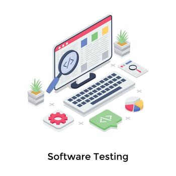 conceptos de pruebas de software vector