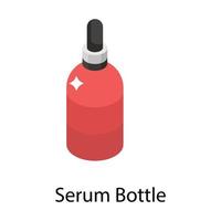 Serum Bottle Concepts vector