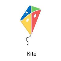 Trendy Kite Concepts vector