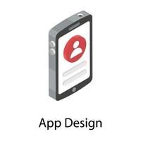 App Design Concepts vector