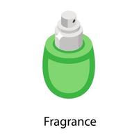 Trendy Fragrance Concepts vector