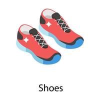 Trendy Shoes Concepts vector