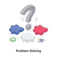 Problem Solving Concepts vector