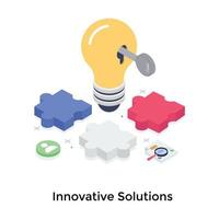 Innovative Solution Concepts vector