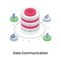 Data Communication Concepts vector