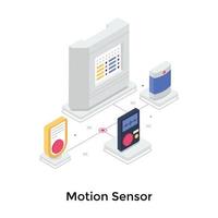 Motion Sensor Concepts vector