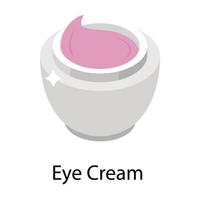 Eye Cream Concepts vector